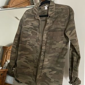 Camo button up!